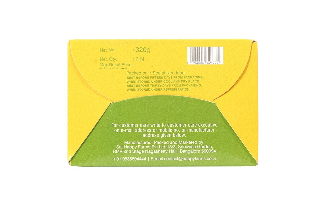 Happy Hens Farm Free Range Eggs    Cup  320 grams